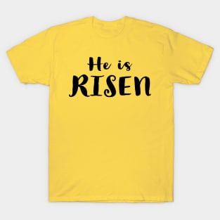 He Is Risen Cool Inspirational Easter Christian T-Shirt
